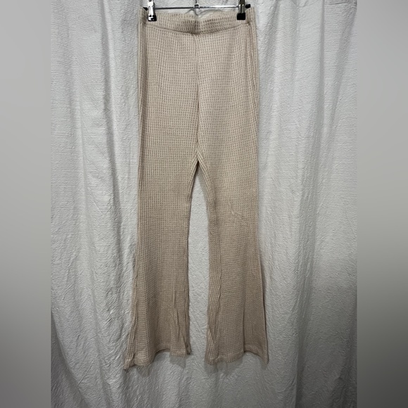 GARAGE Liv Waffle Pant Winter Oatmeal Mix - Picture 8 of 9